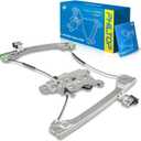 PHILTOP Front Left Driver Side Power Window Regulator and Motor Assembly Compatible with 2012-2017 Chevrolet Equinox 2012-2017 GMC Terrain Replaces 751-636