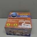 2 Pack Flea Traps for Inside Your Home, Indoor Flea Light, Bed Bug Killer with 8 Sticky Pads & 4 Light Bulb, Odorless Natural Insect Infestation Treatment Trap for Kid Pet (Coffee Brown)