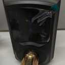 HIDALIFE Keyless Entry Door Lock with Keypad and Handle for Front Doors, Touchscreen Electronic Door Lock, Anti-peep Password, Auto-Locking, Matte Black