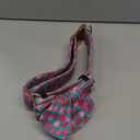 UP URARA PUP Valentine’s Day Dog Collar with Bow Tie, Pink Heart Bowtie Collar with Metal Buckle, Valentine’s Day Gift Pet Collar for Puppy Girl Boy Dog or Cat, Wedding Dog Collar, XL, Neck 16-26in