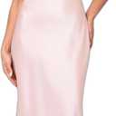 Xscape Women's Betsy & Adam Women's Chiffon Halter Neck Ruffle Print Floor Length Dress (Pink) 14