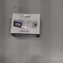 Mini Keychain Camera-1080P Mini Retro Digital Camera with 0.96" Screen 16GB Card,Portable Video Recorder with Filters for Kids, Teens, Beginners (Silver)