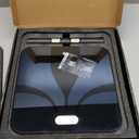 Posture Scale for Body Weight and Fat, Digital Bathroom Scale BMI Weighing Bluetooth Body Fat Scale, 8 Electrode Smart Body Fat Scale, Full Body Composition Analyzer with Voice Prompt (16.34 x 14.65 x 2.17 inch)