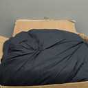 Bedsure Comforter Duvet Insert - Quilted Comforters Oversized King Size, All Season Duvet, GentleSoft Down Alternative Bedding, with 8 Tabs, Gifts for Women/Men, Grey, Oversized King 116 x 98 Inches