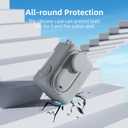 Fotoleey Accessory for Insta360 GO 3- Camera Sleeve and POD silicone case (grey)