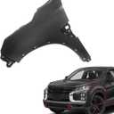 SecosAutoparts Front Left Fender Panel Driver Side Compatible with Mitsubishi Outlander Sport 2020 2021 2022 2023 Replace# 5220AG79, 63113W060P