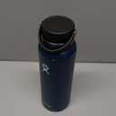 Hydro Flask Water Bottle - Insulated Stainless Steel - Wide Mouth Flex Lid, Non Spill, Leakproof and Refillable in 40 Oz Harbor Blue