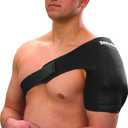 MUELLER Sports Medicine Reusable Cold/Hot Therapy Wrap, Ice Pack, Cold & Hot Packs for Injuries and Pain Relief, Black, Large