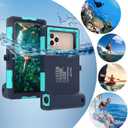 Waterproof Snorkeling Phone Case, Underwater Phone Case for iPhone 17/16/15/14/13 Pro Max Plus,Galaxy S10-S25 Plus/Ultra, A21-A56 [50ft/15m] Photo&Video Cover for iPhone Samsung