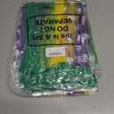 Chicingyou 12 Pcs Mardi Gras Tutus Bulk Multicolor Tutu Skirt Green Yellow Purple Mardi Gras Accessories for Women