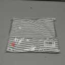 Womens Fold Over Shorts Elastic Waist Y2k Striped Shorts Skinny Pajamas Mini Sleepwear Stretchy Yoga Shorts (Gray, XL)