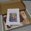 CUTEBEE Book Nook Kit - DIY Miniature House Dollhouse Kit for Adults and Teens, Booknook Tiny House Bookshelf Decor 3D Wooden Puzzle, Gifts for Family, Friends (Literature Bookstore)