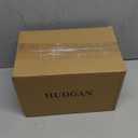 Hudgan Stackable Storage with Bamboo Top for Laundry Room Organization, Extra Large Bag/Garbage Bag Dispenser, Under Sink Organizer, Pantry Organizers