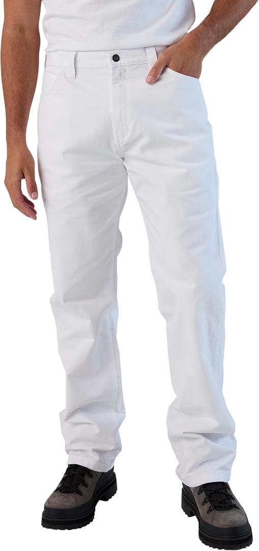 Dickies Men's Utility Painter's Pants (32W x 34L, White)