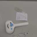 Pet Steam Brush for Dog & Cat - 3-in-1 Steam Grooming Brush for Shedding & Hair Removal - Self Cleaning Spray Comb with Mist for Long Haired Pets, Blue(waterless shampoo not include) (7.8in blue)