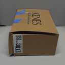 KENES Brushed Nickel Widespread Bathroom Faucet 2 Handle Bathroom Sink Faucet 3 Hole, 8-Inch 3 Pieces Vanity Faucet with Pop Up Drain & Supply Lines, KE-9050-P