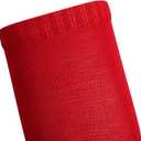 2 x adidas Unisex Stirrup Socks for Baseball, Softball & Team Sports (Red)