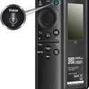 New BN59-01432A Solar Voice Remote Replacement for Samsung TV Remote with Rechargeable Solar Cell, Compatible with Samsung 2023-2024 Neo QLED, 8K, The Frame and Crystal UHD Series, 4 Shortcut Buttons