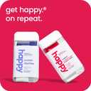 happy instant coffee, medium roast with notes of caramel and glee, 8 packets, single serve, use for hot or iced coffee, sustainably sourced