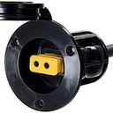 Cannon 1903012 Flush Mount Power Port Downrigger Accessory, Black