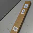 LazBlinds No Drill Zebra Blinds for Windows 33.5" W x 72" H, White