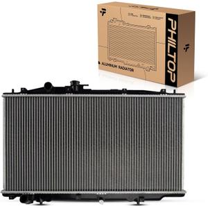 PHILTOP CU2571 Engine Coolant Aluminum Radiator for 2003-2007 Accord 3.0L