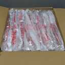 48 Pcs Lighted Wedding Fairy Wands LED Foil Tinsel Wedding Sticks LED Light Up Stick Glow in The Dark Flashing Wands Sparklers for Birthday Party Favors(Champagne)