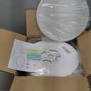 6PACK 3200lm LED Flush Mount Ceiling Light, Super Slim 12 inch LED Ceiling Light, 5000K Daylight LED Ceiling Light for Bedroom, Living Room, Dining Room, Garage and Office (White, Six Pack)