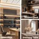 3 x HIIMIEI Desk Pen Holder - Octagonal Pencil Holder with 10mm Base, Idea Gift for Family and Friends - 2pcs (Gray)