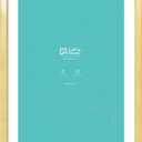 LaVie Home 24x36 Picture Frame Gold Poster Frame,Display Pictures 20x30 with Mat or 24x36 Without Mat, Stable and Sturdy Frame and Polished Plexiglass, Horizontal and Vertical Format of The Walls