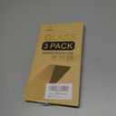 Mr.Shield Screen Protector compatible with iPhone 16E (2025) [Tempered Glass] [3-Pack] [Japan Glass with 9H Hardness]