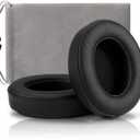 Replacement Ear Pads Cushions, Earpads Cover Compatible with Beats Studio 2 and Studio 3 Over Ear Headphones by Dr.DRE 1 Pair (Black)