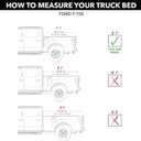 RealTruck BAK BAKFlip MX4 Hard Folding Truck Bed Tonneau Cover | 448339 | Fits 2021-2026 Ford F-150 (incl. Raptor/Lightning) 5' 7" Bed (67.1")