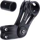 Bike Stem Universal 25.4mm and 31.8mm Adjustable Bicycle Stem Riser MTB Stem for Mountain Bike Road Bike BMX Length 110mm 130mm
