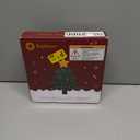 Christmas Tree Topper Lighted Star with Built-in 10 Replaceable Bulbs, 9.5 Clear Five-Pointed Star Tree Topper Plug in for Indoor Office Xmas New Year Holiday Tree Decoration, Warm White