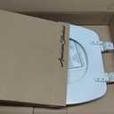 American Standard 5311012.020 Laurel Elongated Wood Toilet Seat with Cover, White