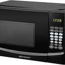 Emerson MW9255B, 0.9 CU. FT. 900 Watt, Touch Control, Black Microwave Oven