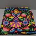 Horaldaily Mexico Tablecloth 60x104 Inch Rectangular, Halloween Cinco De Mayo Fiesta Washable Seasonal Table Cover for Party Picnic Dinner Decor