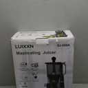 Cold Press Juicer, 5.3" Wide Feed Chute Juice Extractor Machine with 400W, High Juice Yield, Slow Masticating Juicer for Whole Vegetables & Fruits (Deep Grey)