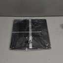 Digital Bathroom Scale for Body Weight: High-Precision 4-Sensor Accuracy, LED Display, 400lb/180kg Capacity, Safe Rounded Corners, Batteries Included (Black)