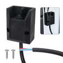 Toggle Switch 12V 30A Rocker Panel Waterproof Sealed on Off Switch for Boat, Truck, Marine, Rv