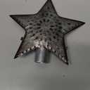 Punched Star Tree Topper 5.5"