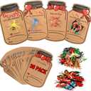 2 x Valentines Day Cards for Kids - 36 Pack Love Bug Valentine Cards with 12 Different Toy Bugs - Kids Valentines Day Cards Greeting Cards for Kids Classroom School Gifts Exchange Valentines Party Favors