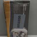 VOLPONE 3-Pack Black Triangle Shower Caddy, 3-Tier Corner Shelves, Rustproof Shower Storage Rack, Drill Free Wall Mount Shower Organizer, 40lbs Load Capacity