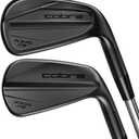 Cobra Golf King CB/MB Iron Set, 4-PW, Black, Steel Stiff, Right, 30 degrees, Alloy Steel