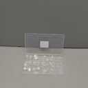 UNA GELLA Square Toe Nail Tips 216Pcs 15Sizes Full Cover Long Wider Toe Nail Tips Soft Gel Pre-etched Double Matte Fake Toe Nails Press Ons For Big Toe Nail Extensions Home DIY Nail Salon Soak Off