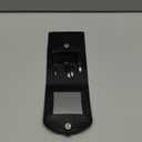 TWEEZIA Stainless Steel Tweezer Set - 4 Precision Tweezers with Mirror & Leather Case - Ideal Eyebrow Kit, Ingrown Hair Tweezers, Splinter Removal Kit or Pointed Tweezers for Beauty and Personal Care