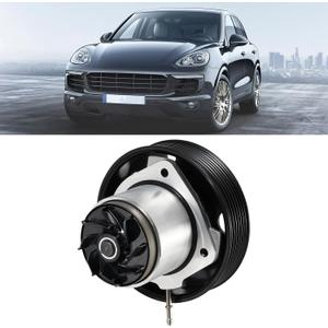 Engine Water Pump with O-Ring Compatible with Porsche Cayenne 3.6L 2011-2014 2016-2017, Cayenne 3.0L 2015, for Volkswagen Touareg 3.6L 2011-2017#Replace 95810603300