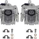 PAROD Rear Disc Brake Caliper Fit for Audi TT Quattro 2000-2006, VW Jetta 2000-2008, Jetta City 2007-2009,Replace#19B2575 19B2574