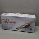 4-in-1 Lower Back Massager with Back Stretching, Massage, Heat & Vibration